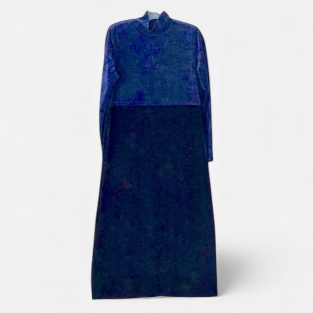 🔥216 10/$50🏄🏻‍♀️ Talbots Petites Turtleneck Velvet Like Mock Turtleneck Dress